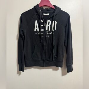 Woman’s Size S Aeropostale Classic Black Hoodie